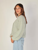 Gebreid wollen vest la linda