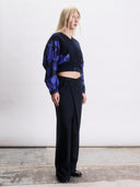 Wide leg broek harrison