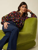 Bloemenprint blouse leila maven