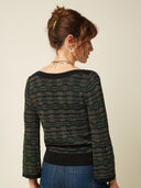 Glitter top audrey
