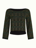 Glitter top audrey