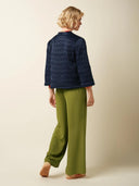 Blauwe jacket noor