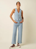 blauw gestreepte jeans beatriz