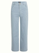 blauw gestreepte jeans beatriz