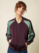 Reversible bomber jacket dusk