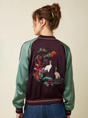 Reversible bomber jacket dusk