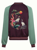 Reversible bomber jacket dusk