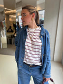 Blauwe denim jacket penny