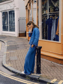 Blauwe denim jacket penny