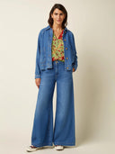 Blauwe denim jacket penny