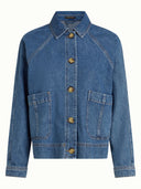 Blauwe denim jacket penny