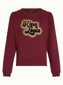 Sweater met opdruk febe