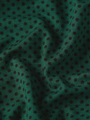 Donkergroene blouse met stippen carina