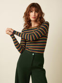 Gestreepte top lili top lottie stripe