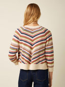 Gestreept vest blanca cardi cello