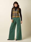 Groene wide-leg broek peppa pants