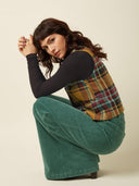 Groene wide-leg broek peppa pants