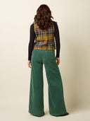 Groene wide-leg broek peppa pants