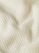 Creme gebreide top daria