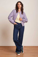 Lila baseball jacket folly