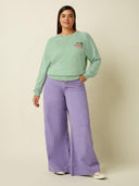 Groene sweater febe peachy