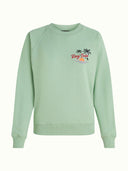 Groene sweater febe peachy