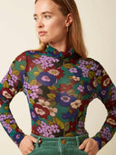 Multi gekleurde turtleneck ramone