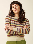 Multi gestreepte top agnes