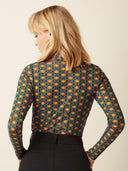multi gekleurde top duper mesh