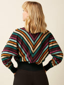 Multi gekleurd vest valentina