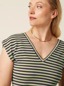 Gestreepte v top beebop stripe