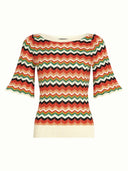Multigekleurde top ivy