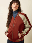 Reversible bomber jacket pavonini