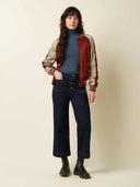 Reversible bomber jacket pavonini