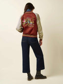 Reversible bomber jacket pavonini