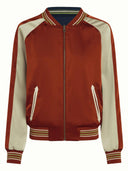 Reversible bomber jacket pavonini