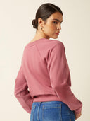 Sweater met opdruk febe