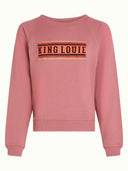 Sweater met opdruk febe