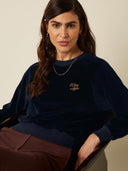 Velvet sweater Febe