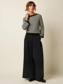 Zwart wit gestreepte top Audrey