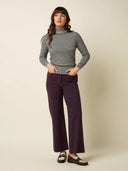 Gestreepte rollneck top sere
