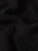 Zwart vest cardi v farfalle
