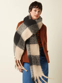 geblokte sjaal check 2-tone