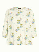 Creme viscose blouse cybil colada