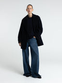 Blauwe wide leg jeans tiy lengte 32