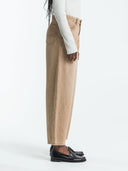 Beige balloon jeans leila