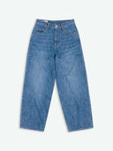 Blauwe balloon jeans leila ceky blue worn