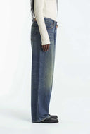 Blauwe baggy jeans joan lengte 32