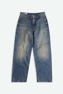 Blauwe baggy jeans joan lengte 32