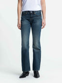 Blauwe flared jeans Teruko